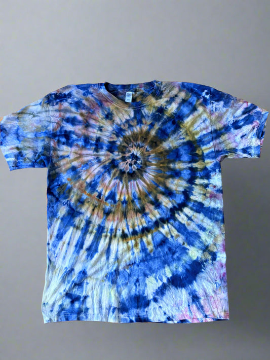 Cosmic Current – Large M&O 4800 Tie-Dye Tee