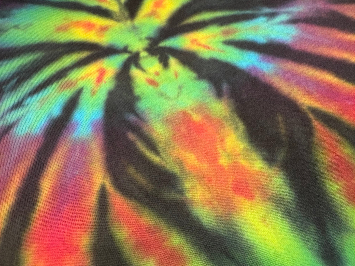 Rainbow Spider Tie-Dye Tank Top – Small (Gildan 2200 Ultra Cotton)