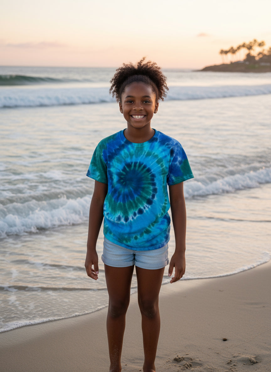 Surf Spiral – Youth Large Tee
