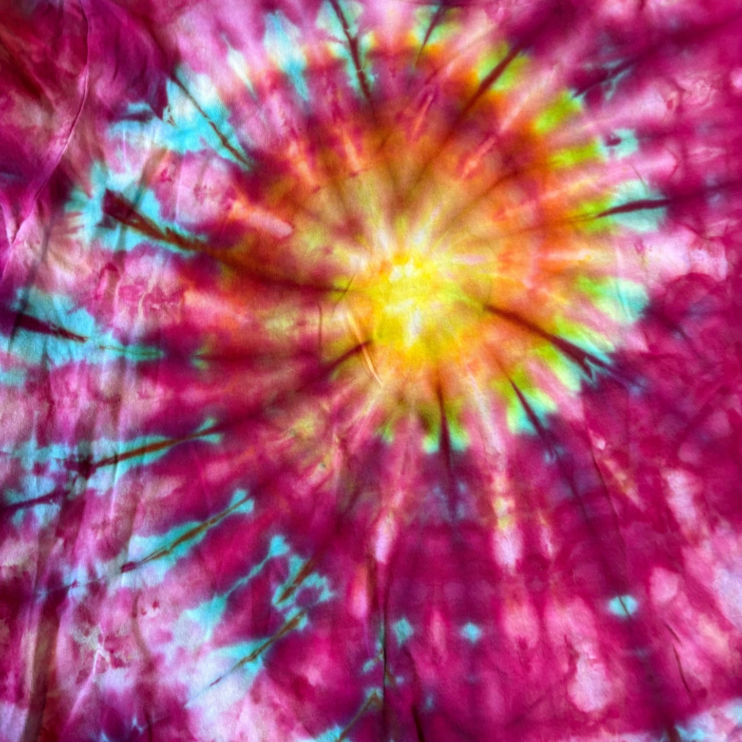 Golden Rose Tie-Dye T-Shirt – XL (Bella+Canvas 3001)