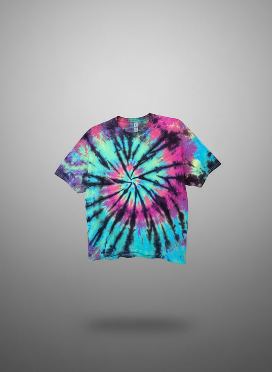 “Electric Bloom” – 3XL Gildan 2000 Tee