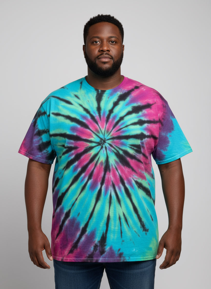 “Electric Bloom” – 3XL Gildan 2000 Tee