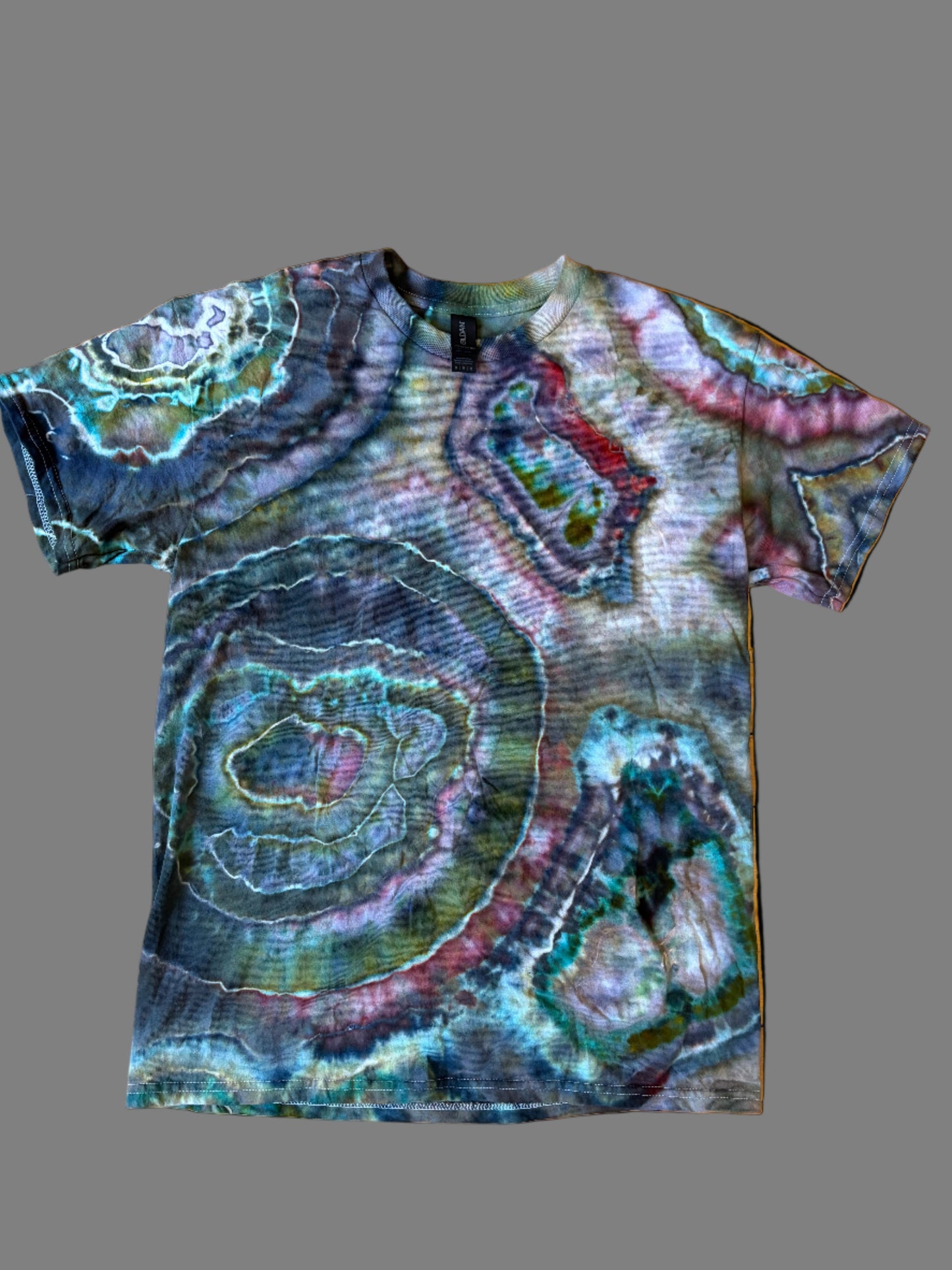 Geode Flow Tie-Dye Tee – M (Gildan Ultra Cotton 2000)