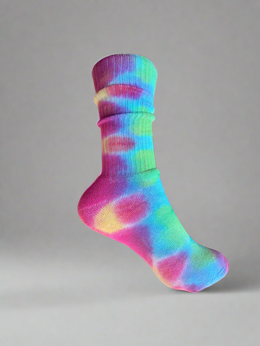 Rainbow Flow – Made-to-Order Bamboo Socks