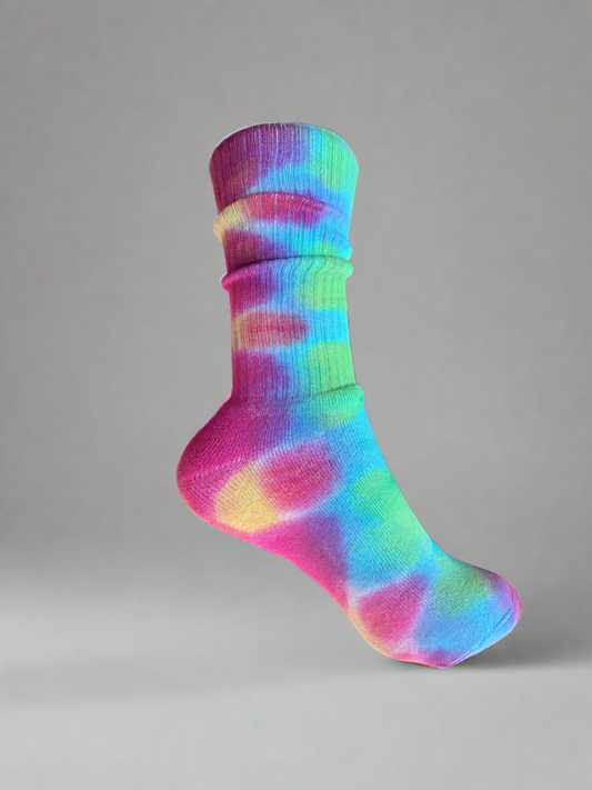 Rainbow Flow – Made-to-Order Bamboo Socks