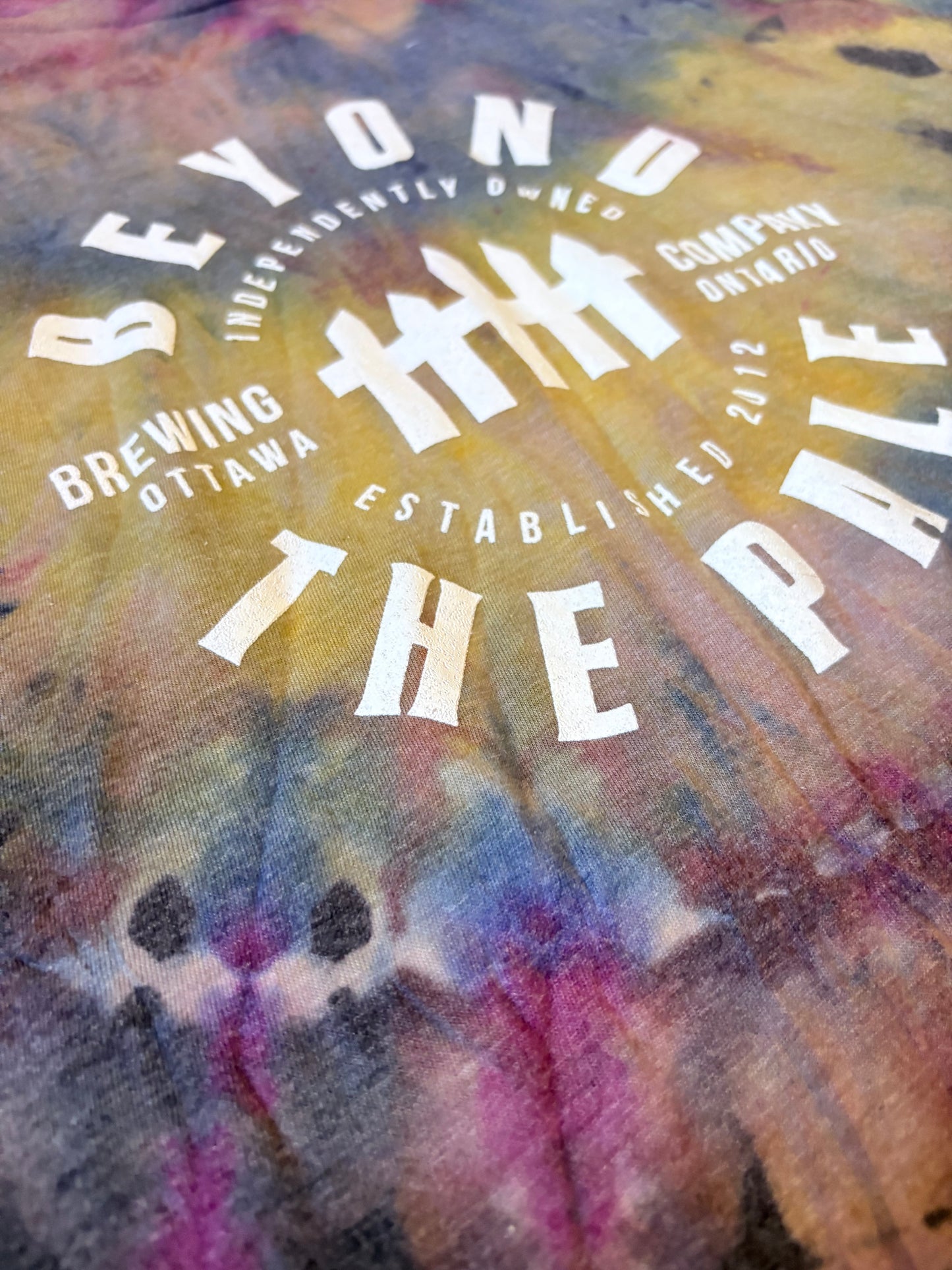 Beyond the Pale – Upcycled Tie-Dye Tee (M)