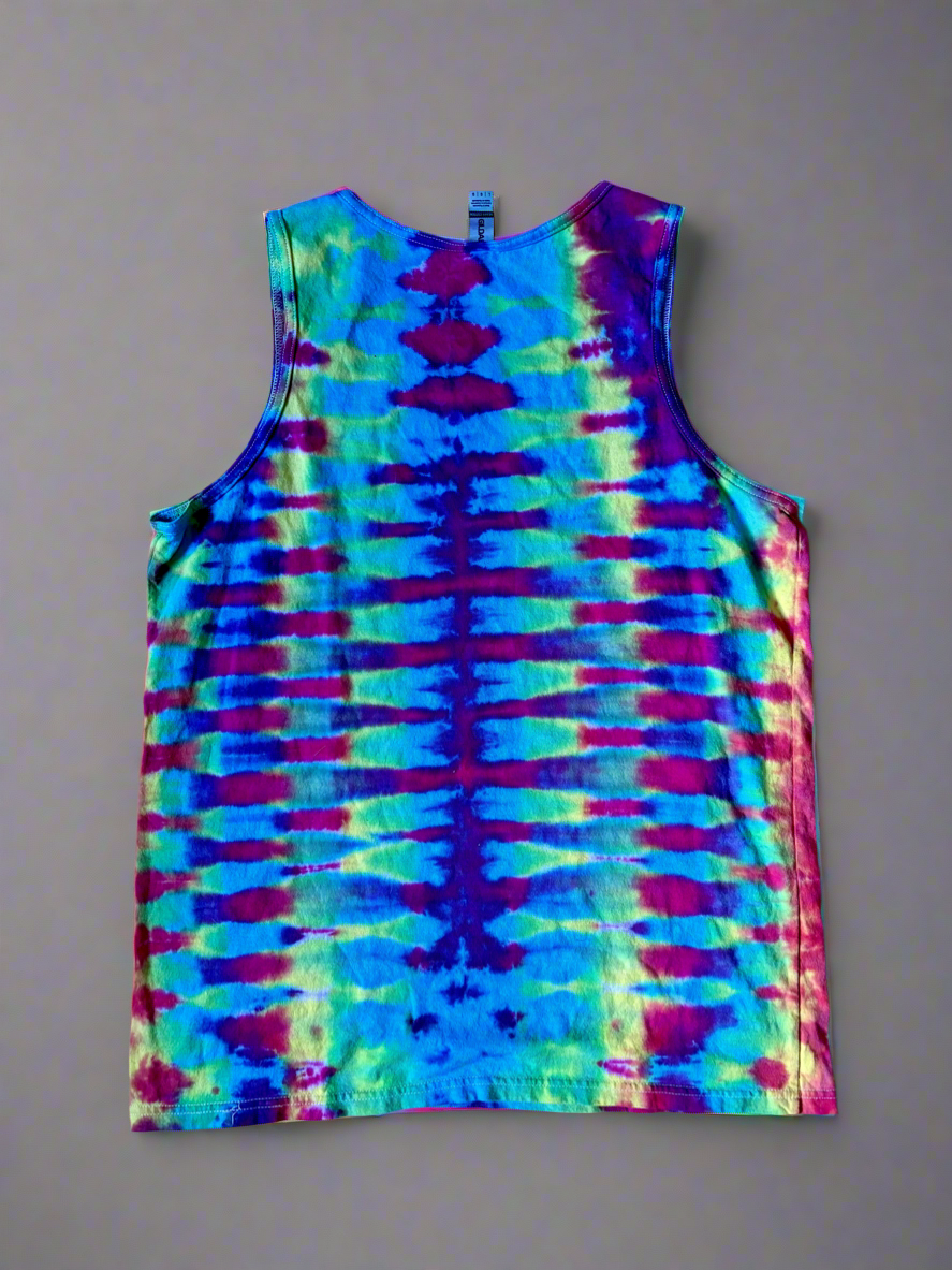 Prism Pulse Tank Top - L Gildan 5200