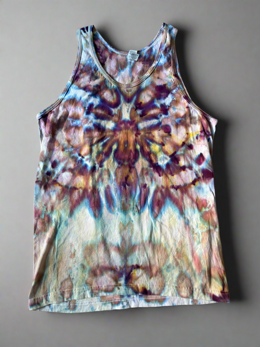 Ember Wing Tie-Dye Tank Top – M (M&O 4505)