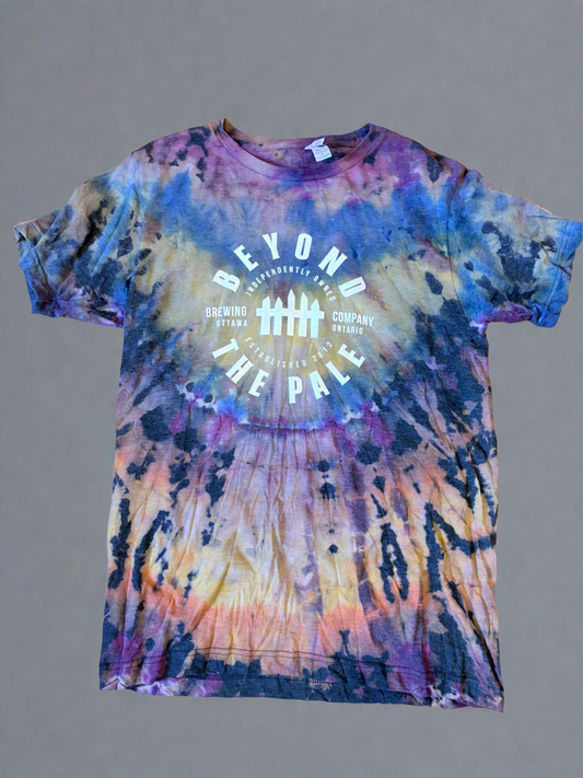 Beyond the Pale – Upcycled Tie-Dye Tee (M)