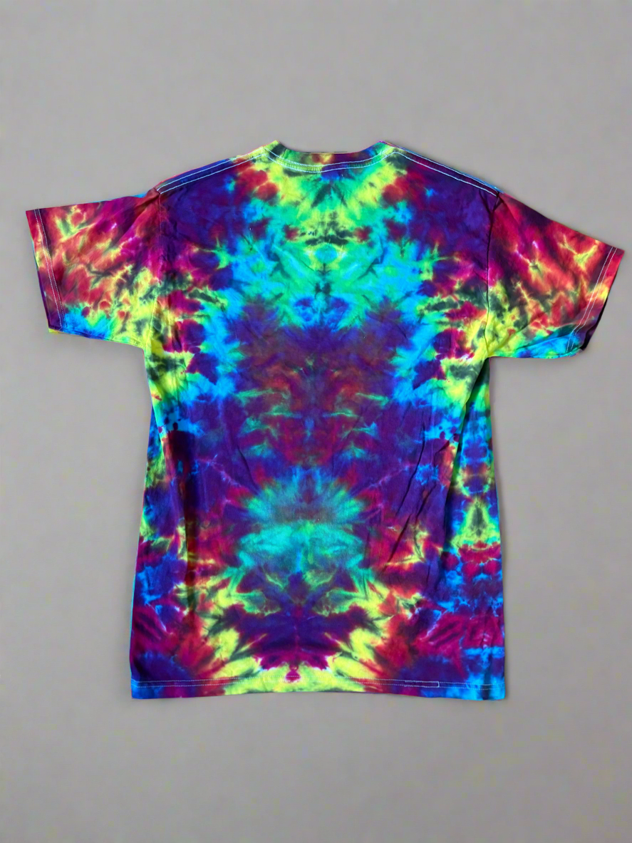 Impish Inferno Tie-Dye Tee – M (M&O 4800)
