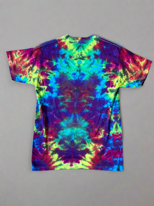 Impish Inferno Tie-Dye Tee – M (M&O 4800)