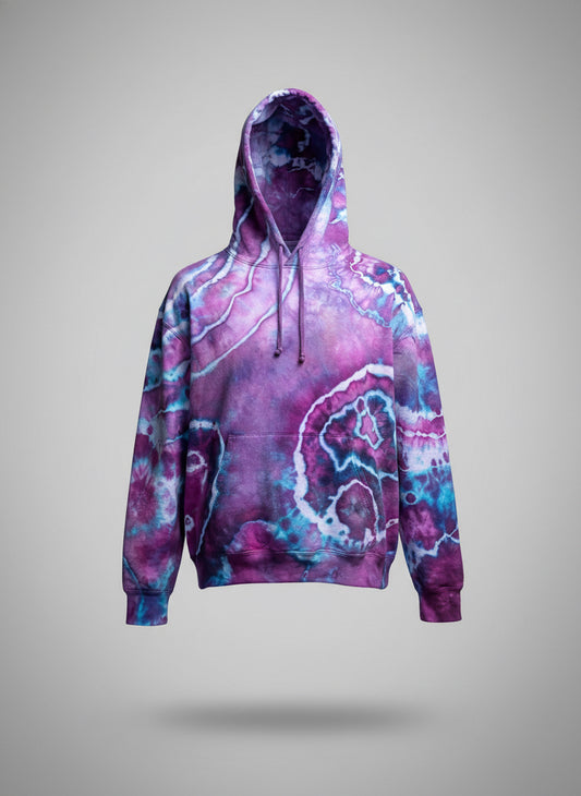 Geode Bloom — Large Comfort Colors Hoodie