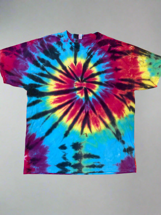 Mixed Results Tie Dye T-Shirt – [XL]