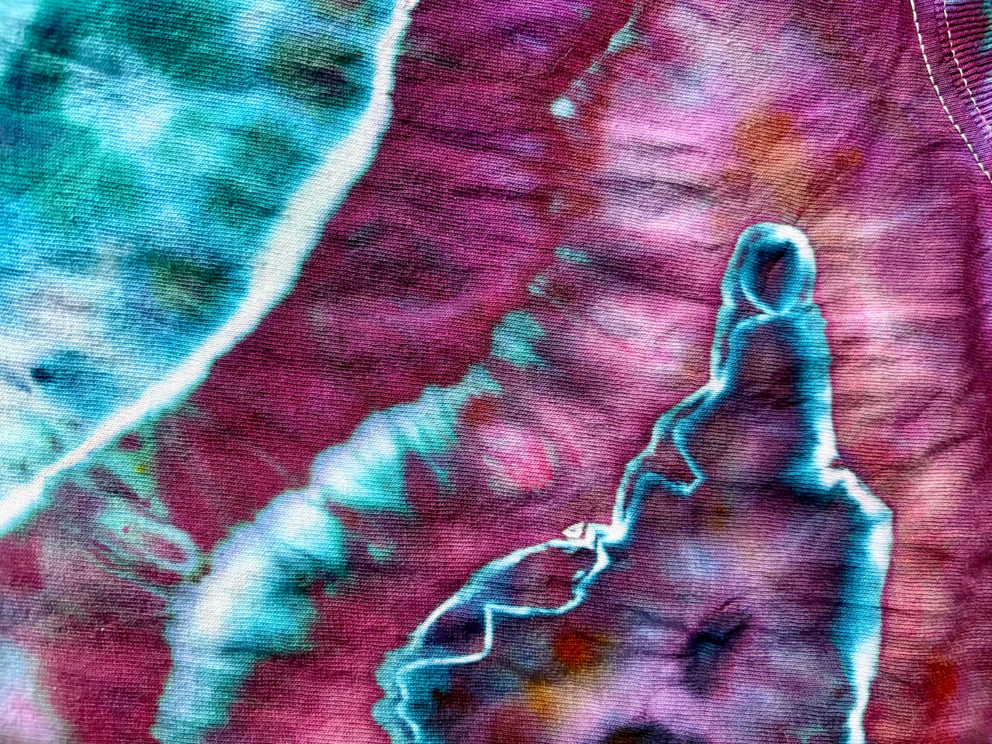 Glacial Orbit Tie-Dye Tee – S (M&O 4800)