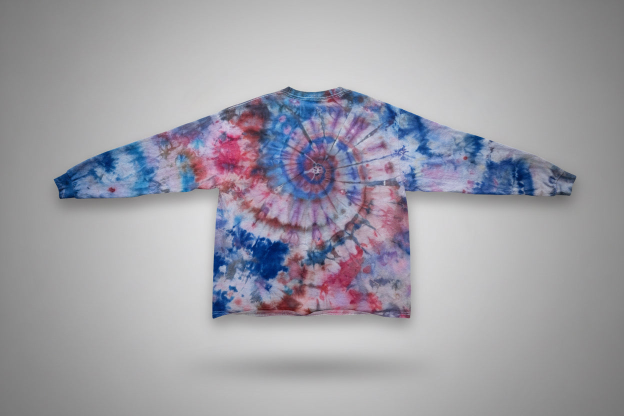 Weatherwheel – One-of-a-Kind Hand-Dyed XL Long Sleeve