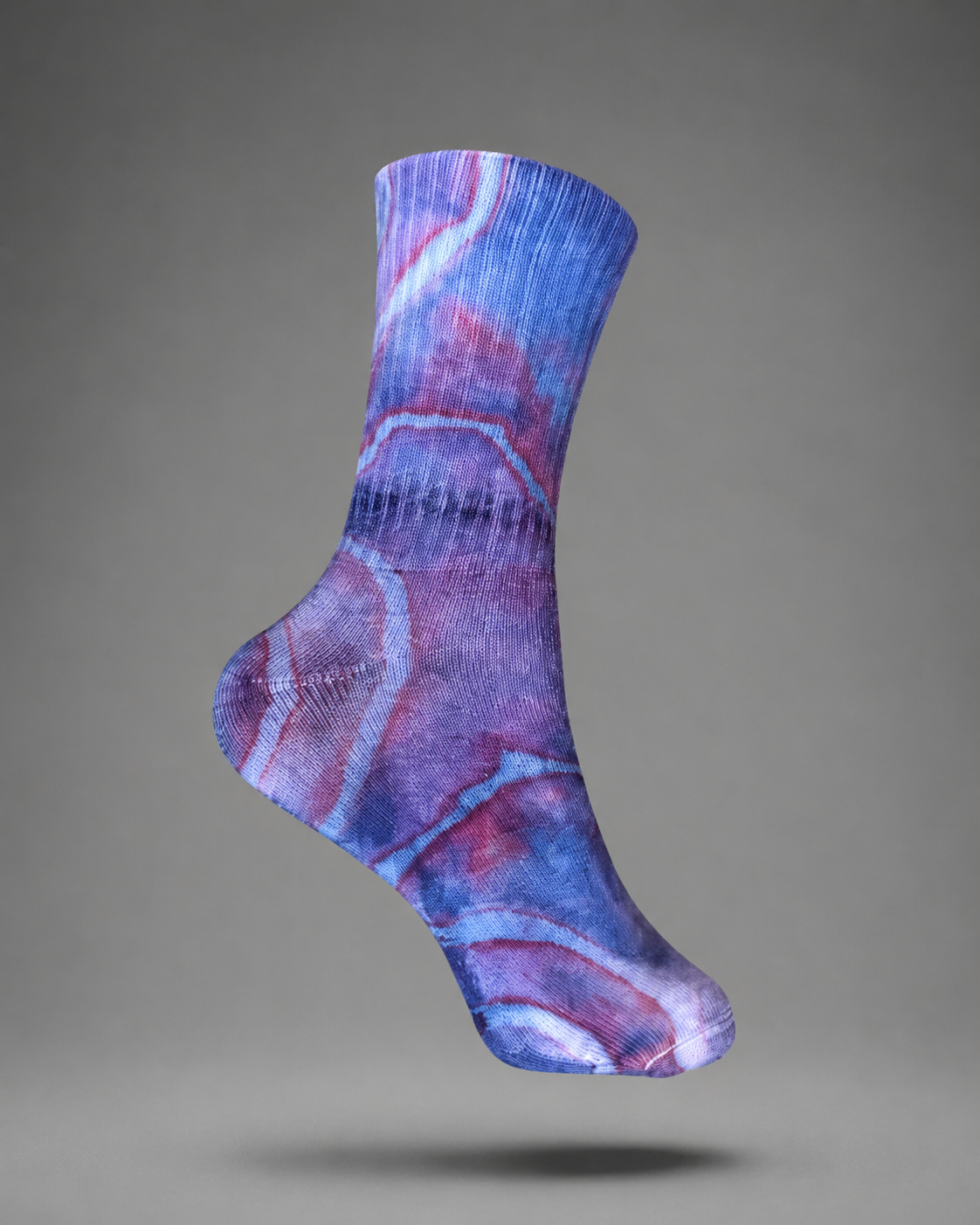 Made-to-Order Geode Bamboo Athletic Socks | Men’s 9–12 | Made in Canada