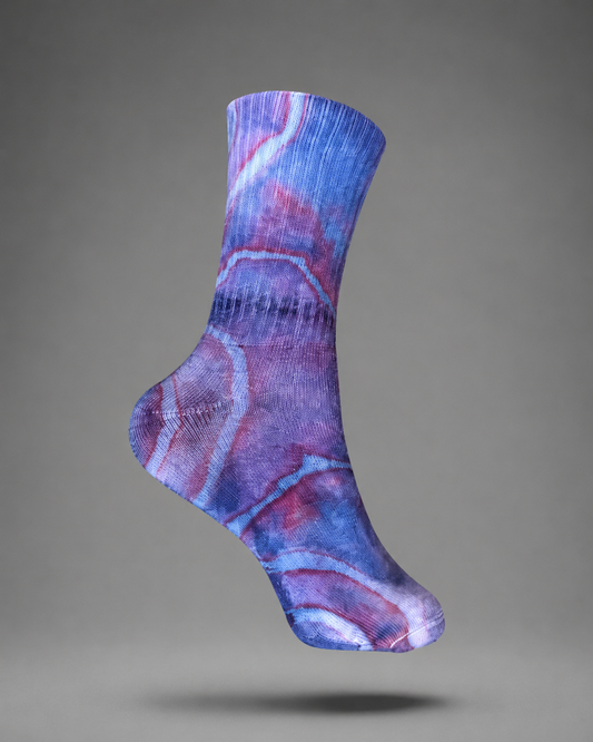 Made-to-Order Geode Bamboo Athletic Socks | Men’s 9–12 | Made in Canada