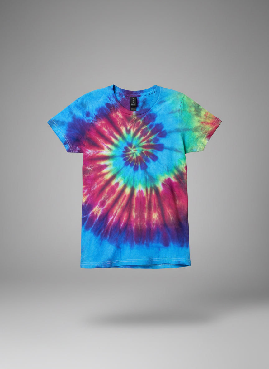 Rainbow Spiral — Small Women’s Fit Gildan Softstyle