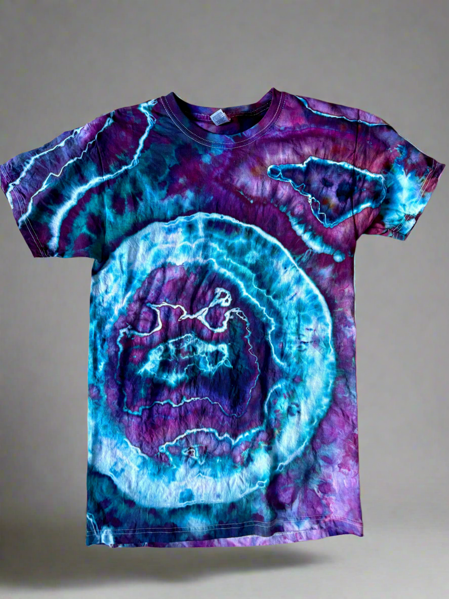 Glacial Orbit Tie-Dye Tee – S (M&O 4800)