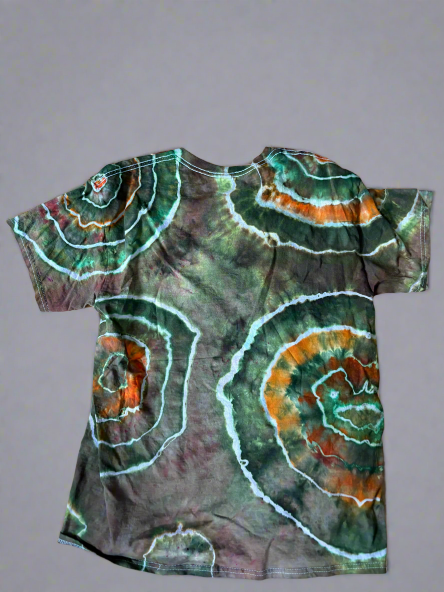 Earth Echo Tie-Dye Tee – Large (Gildan Ultra Cotton 2000)