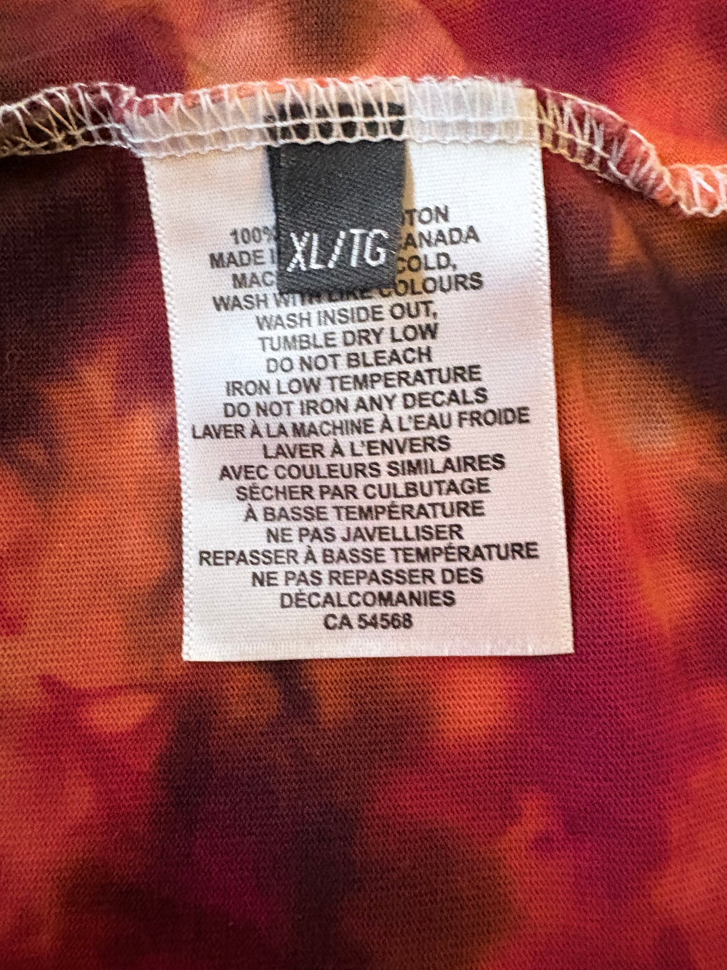 Nebula Swirl -XL-House of Blanks 250 GSM heavyweight tee