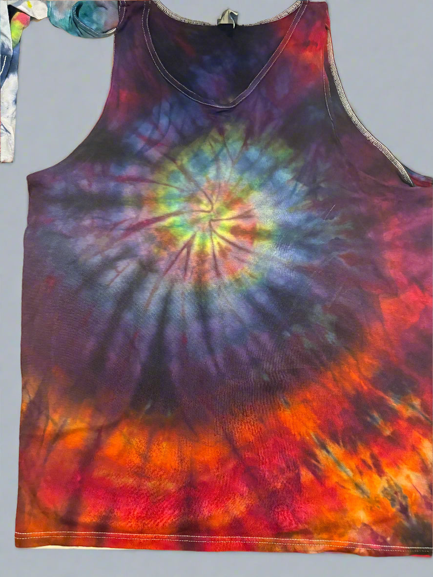 Mixed Results Tie Dye Tank Top  – [L]