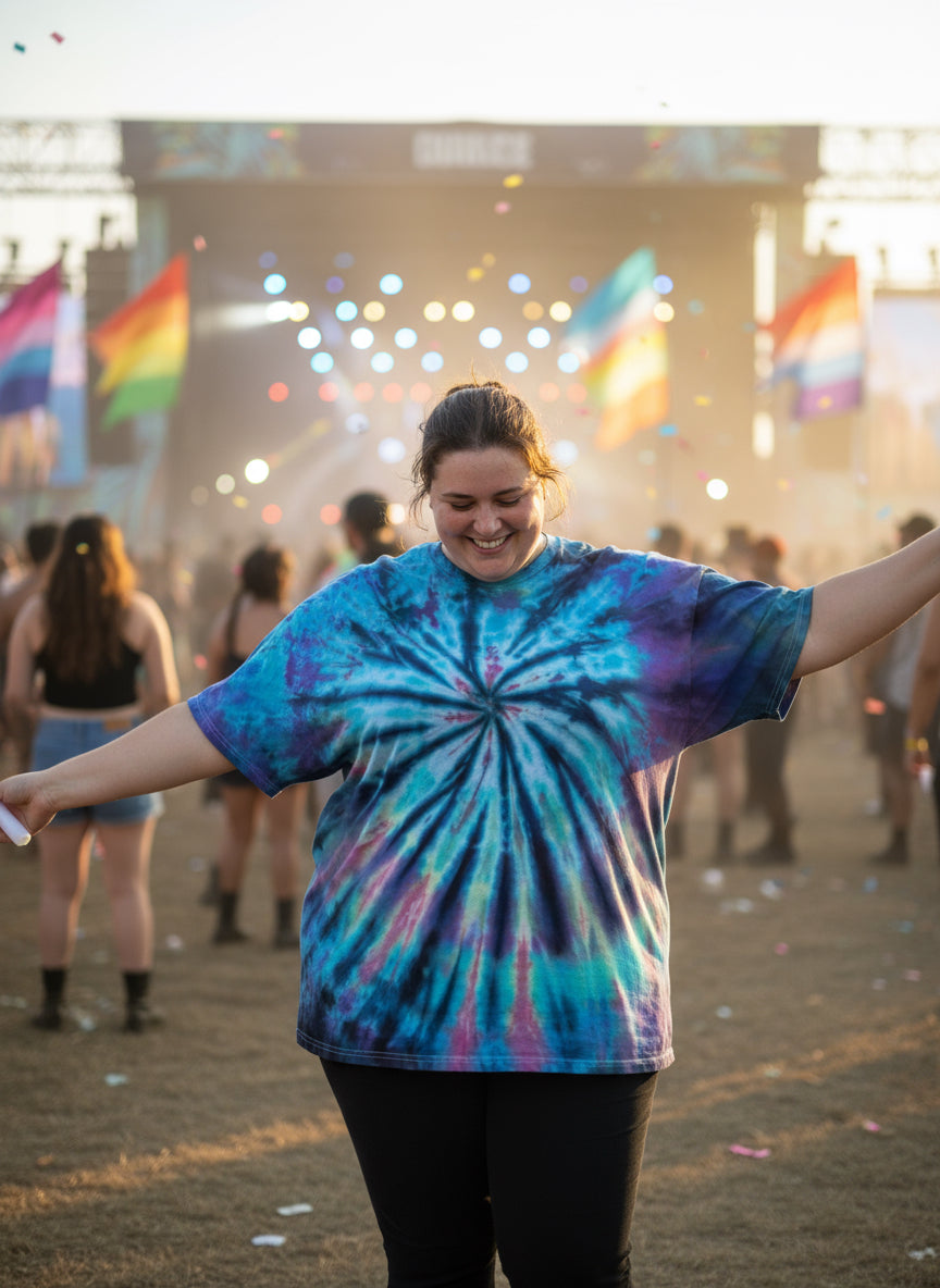 Cosmic Current - 3XL American Apparel