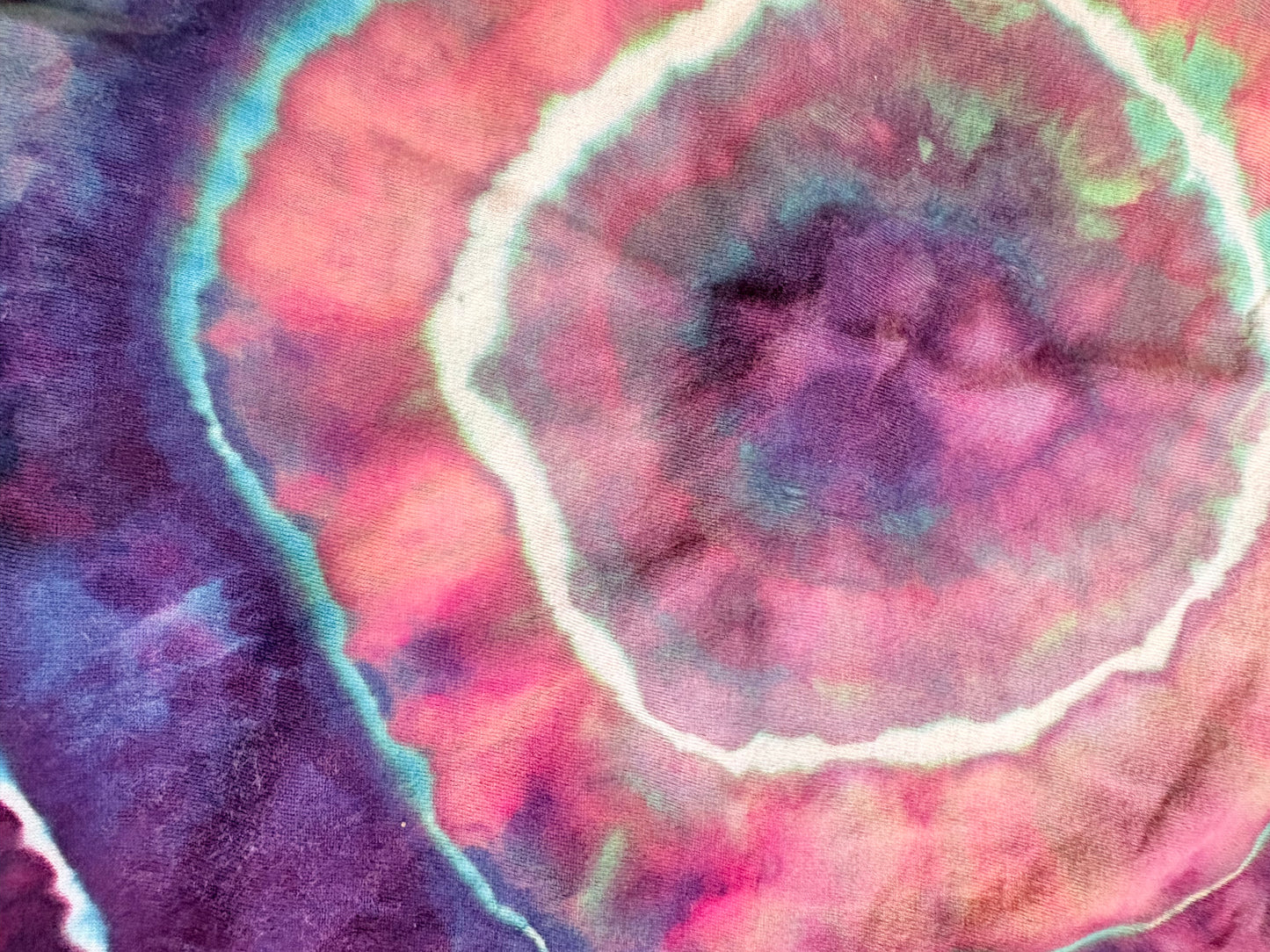 Geode Bloom — Upcycled XL Bay Island Tee