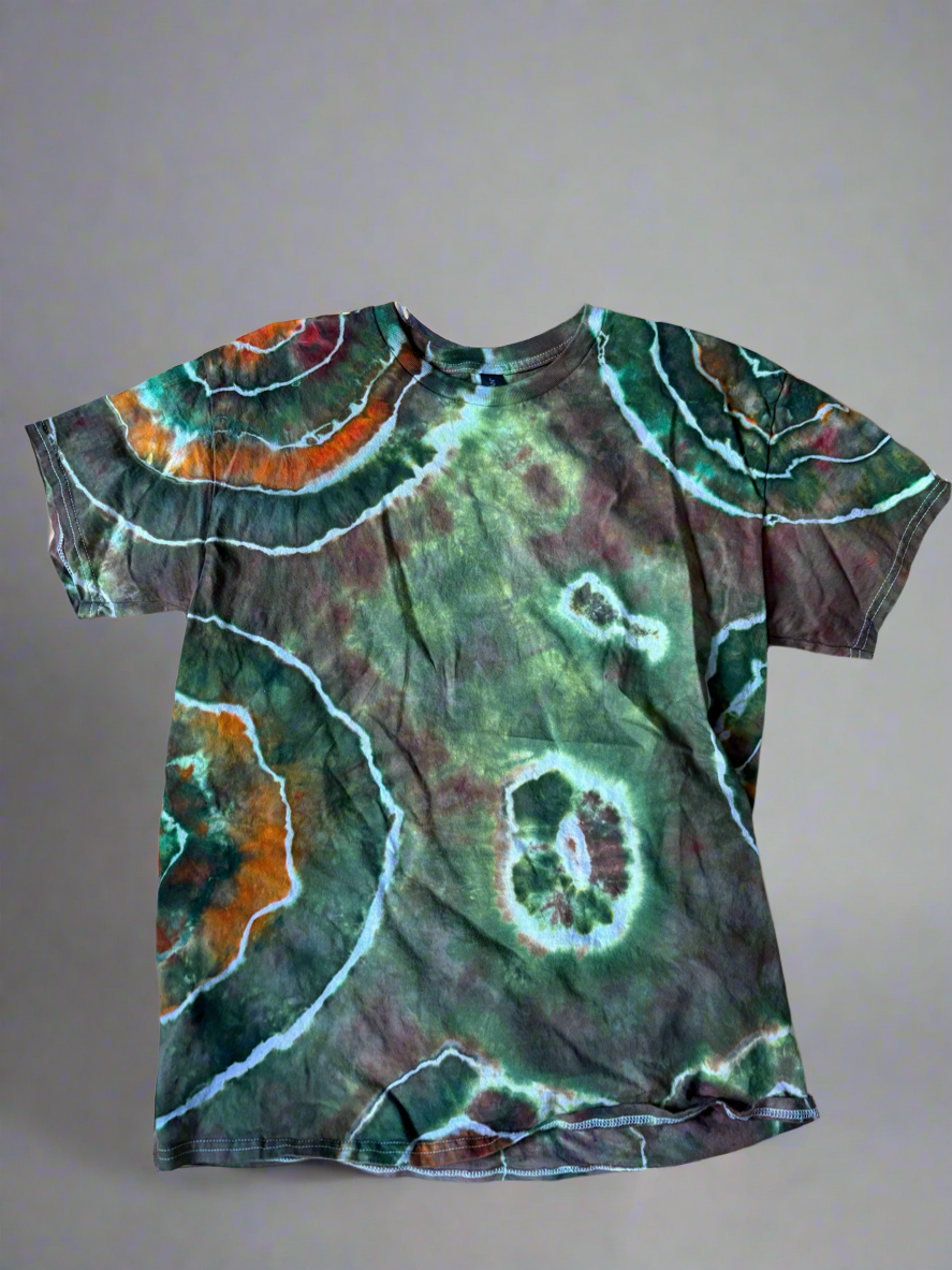 Earth Echo Tie-Dye Tee – Large (Gildan Ultra Cotton 2000)
