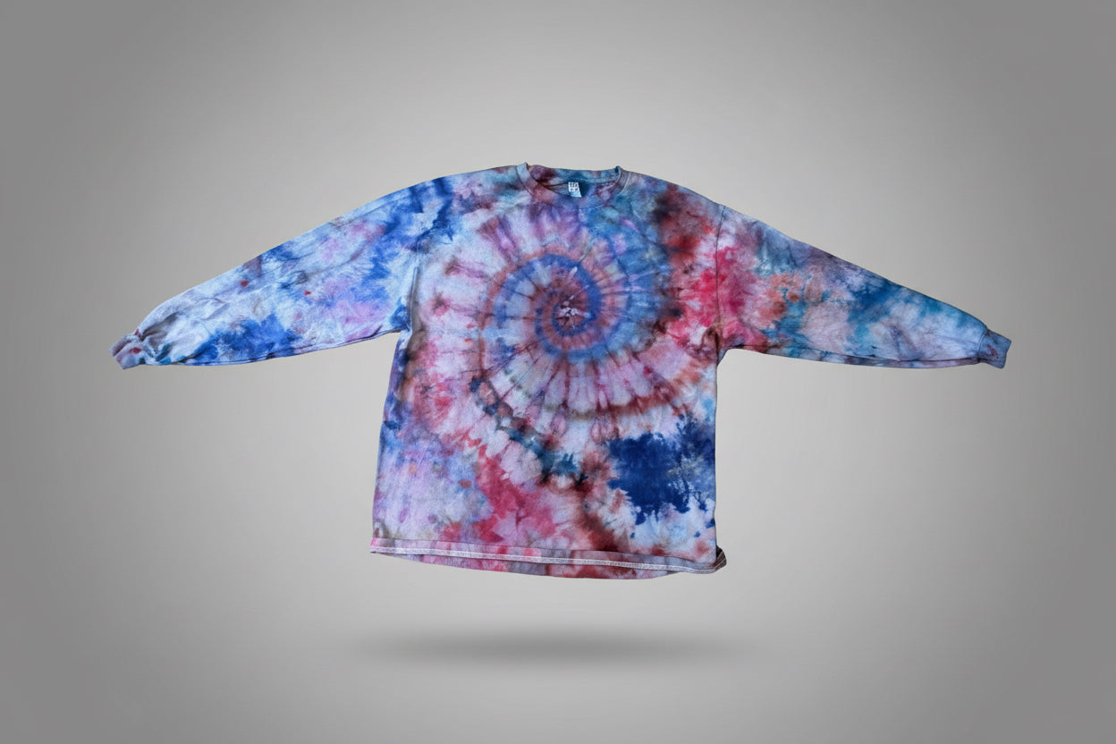 Weatherwheel – One-of-a-Kind Hand-Dyed XL Long Sleeve