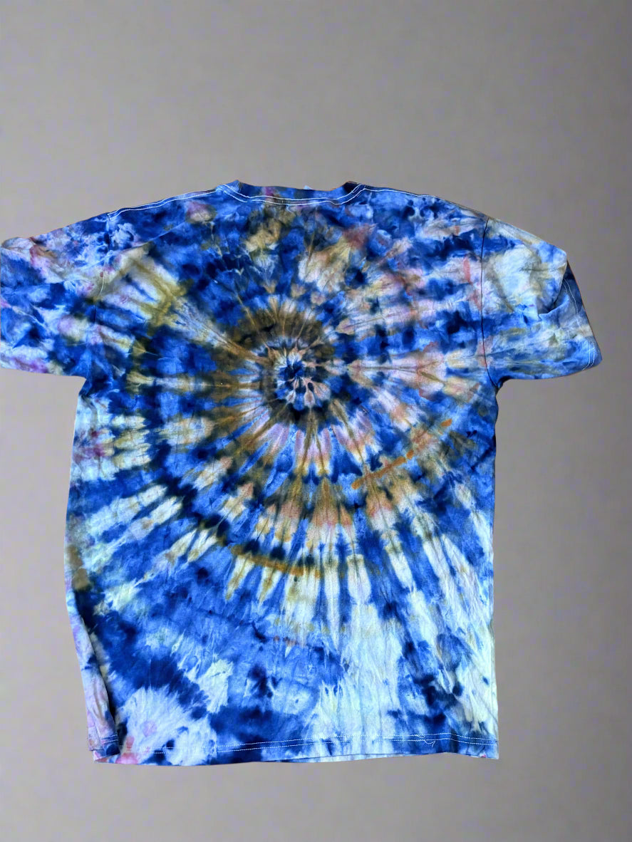 Cosmic Current – Large M&O 4800 Tie-Dye Tee