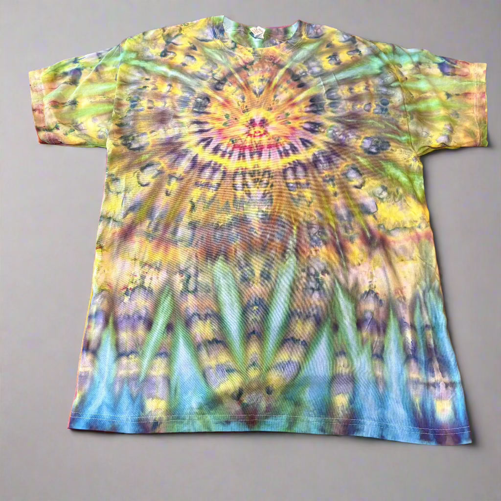 Mixed Results Tie Dye T-Shirt – [Large]