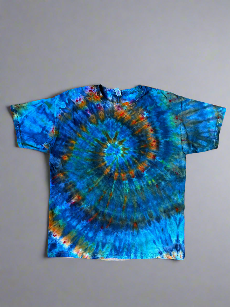 Mixed Results One-of-a-Kind Tie Dye T-Shirt – [XL]