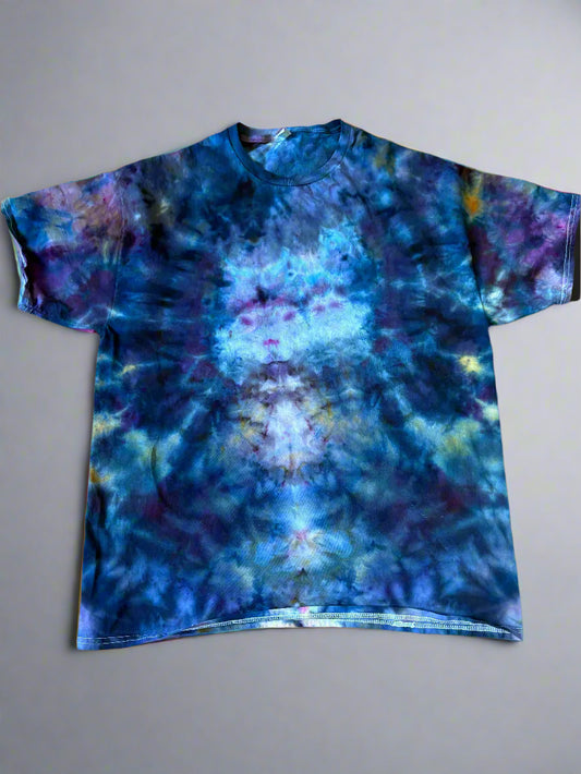 Mixed Results One-of-a-Kind Tie Dye T-Shirt – [XL]